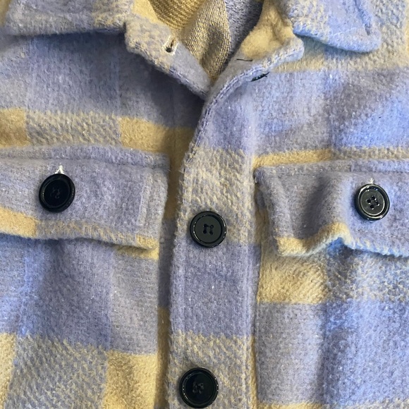 NWOT “shacket” fuzzy flannel style jacket - Picture 3 of 4